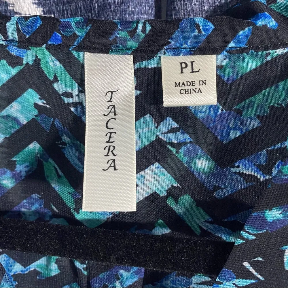 Green Blue Blouse - Image 4