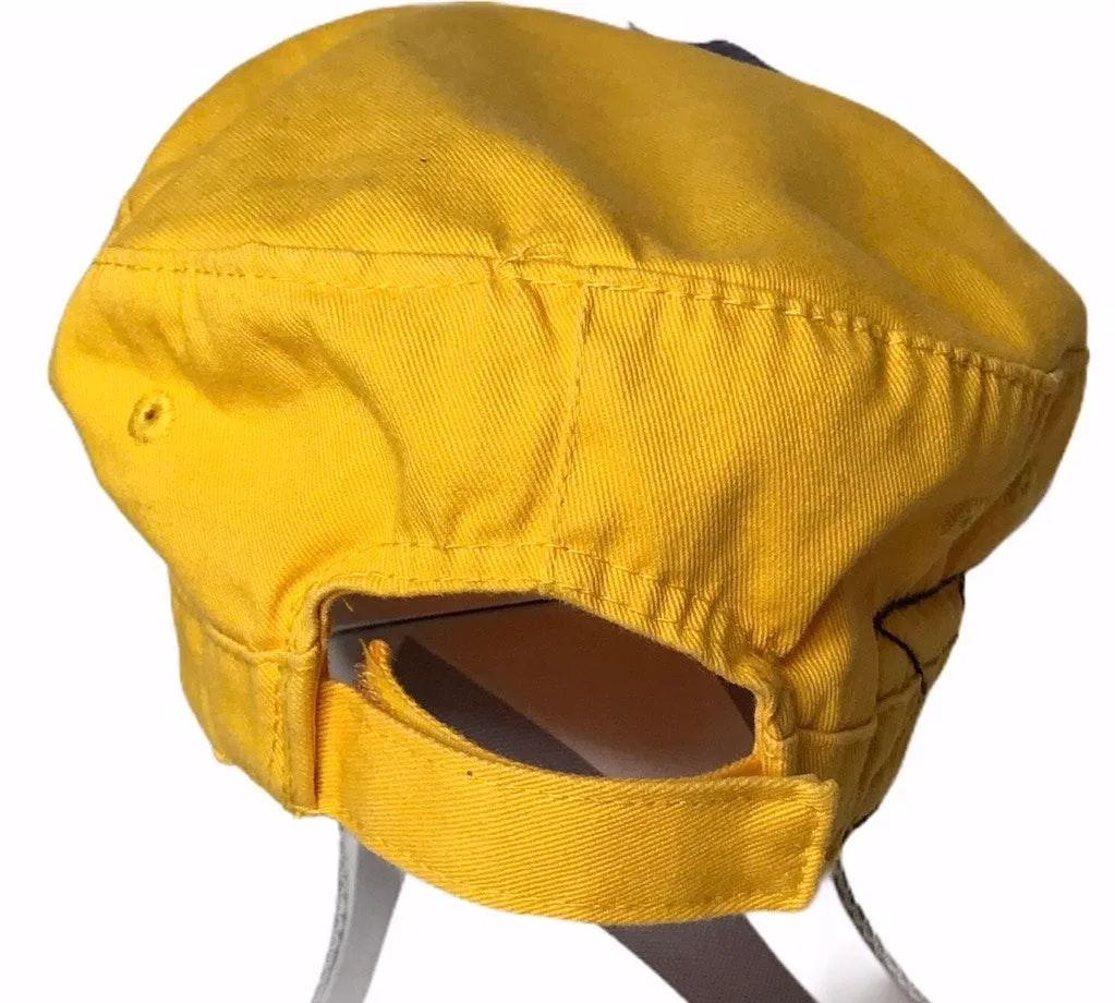 Yellow Hat w/3 flowers - Image 5