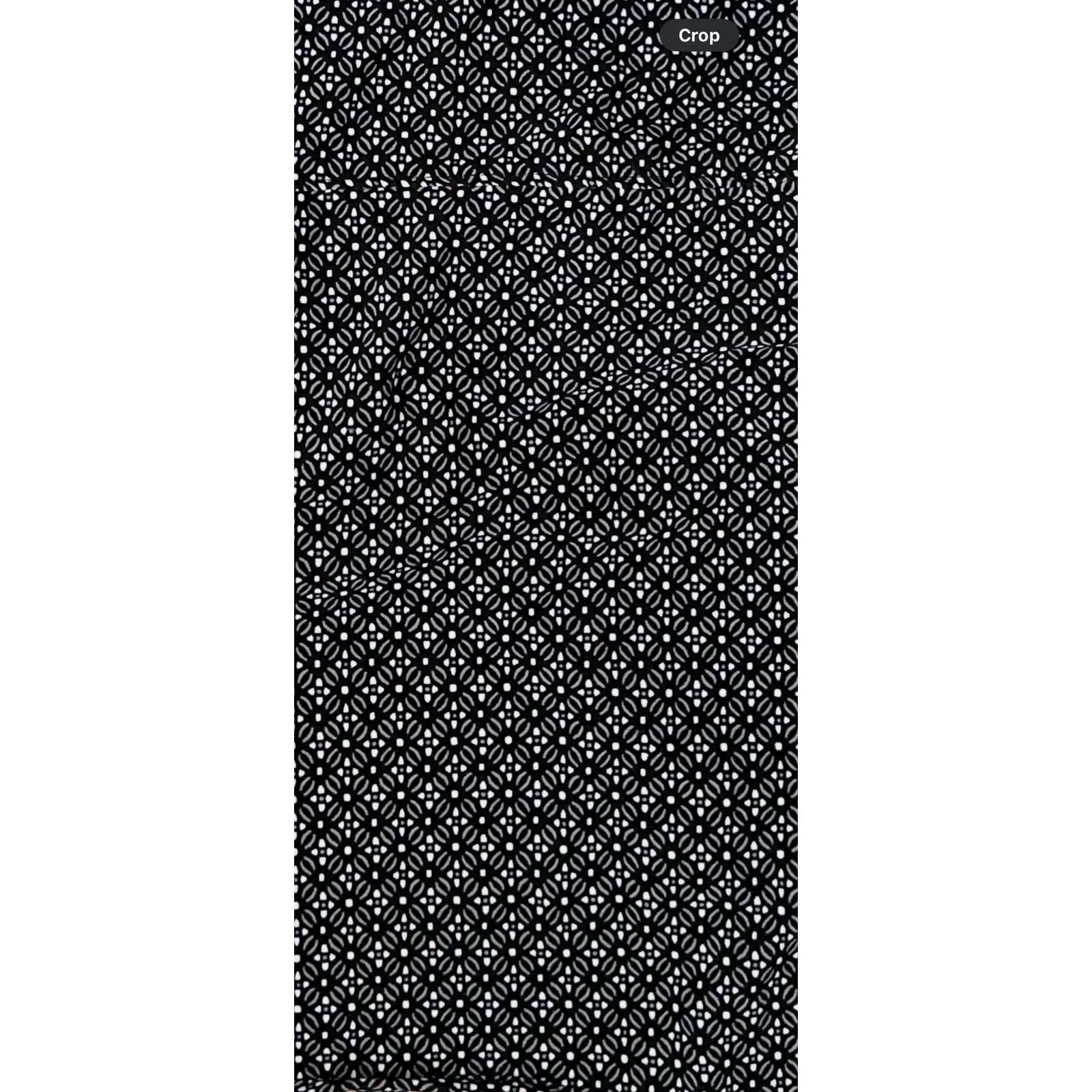 Marilyn Monroe Womens Pajama Set Black Geometric Print Cap Sleeve Top Pants S - Image 4