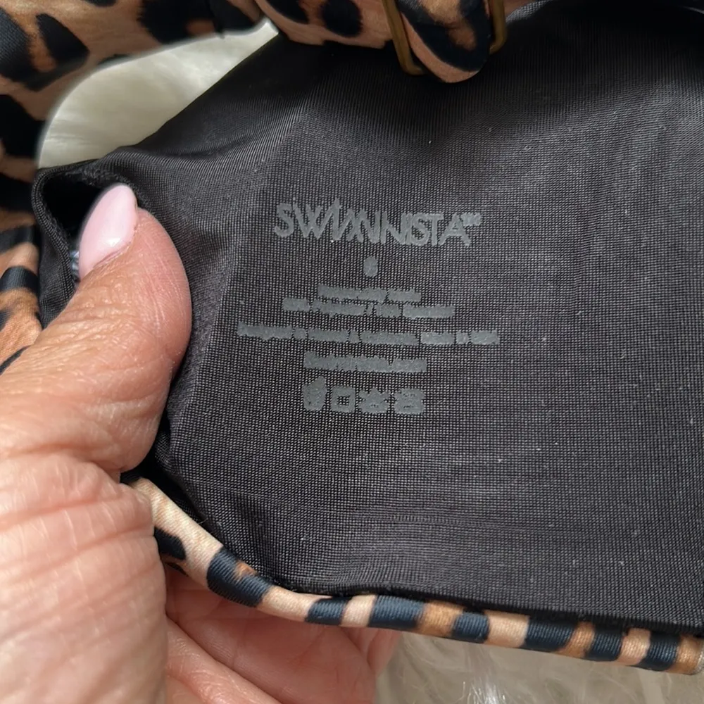 Swiminista Play Bikini Top Leopard - Image 8