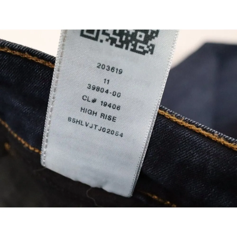 True Religion Fey High Rise Flare Jeans Women 27x33 Blue Dark Wash Retro Stretch - Image 7