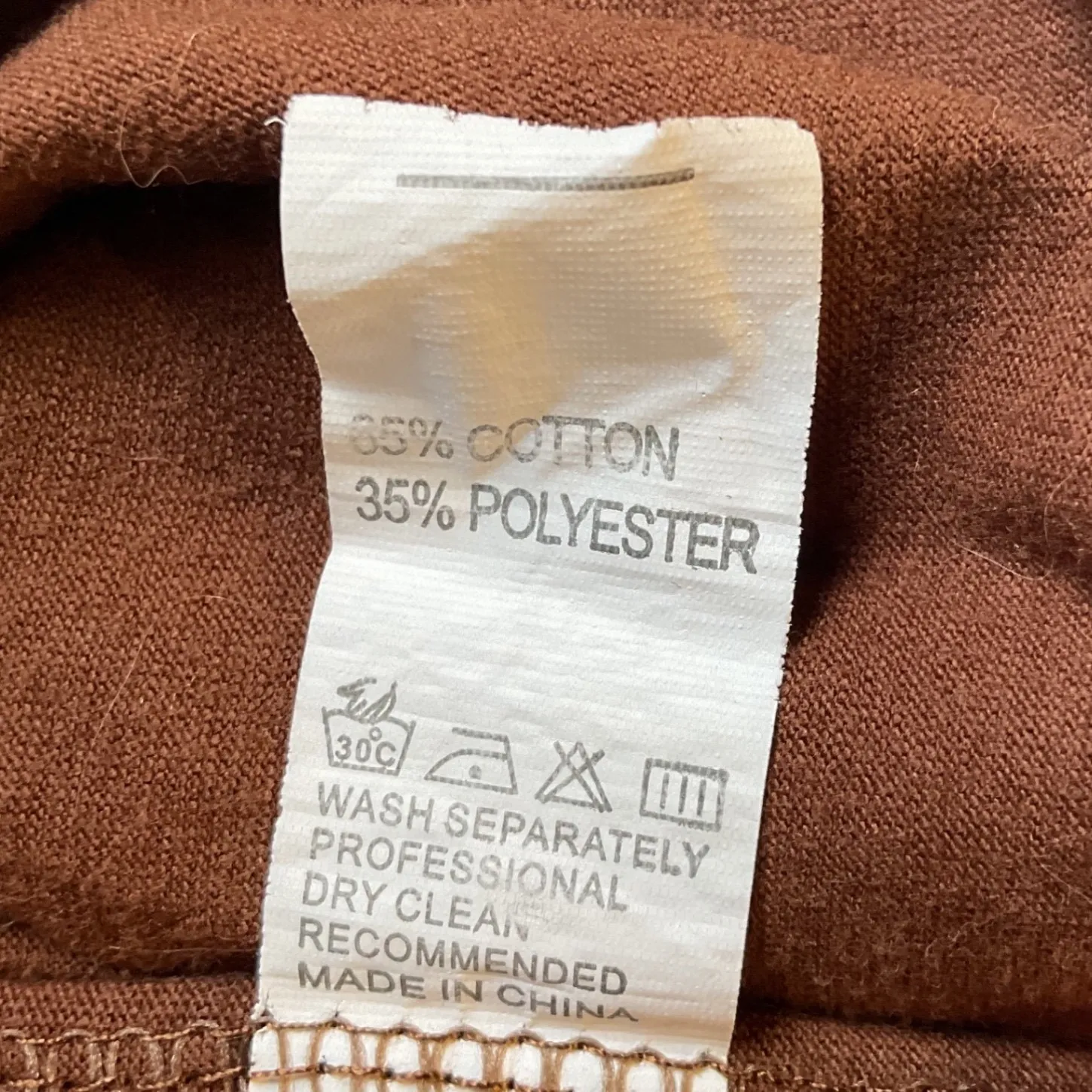 Anga Fashion Women's Short Sleeve Ankle Tapered Leg Jumpsuit Brown Size Small‎ - Image 9