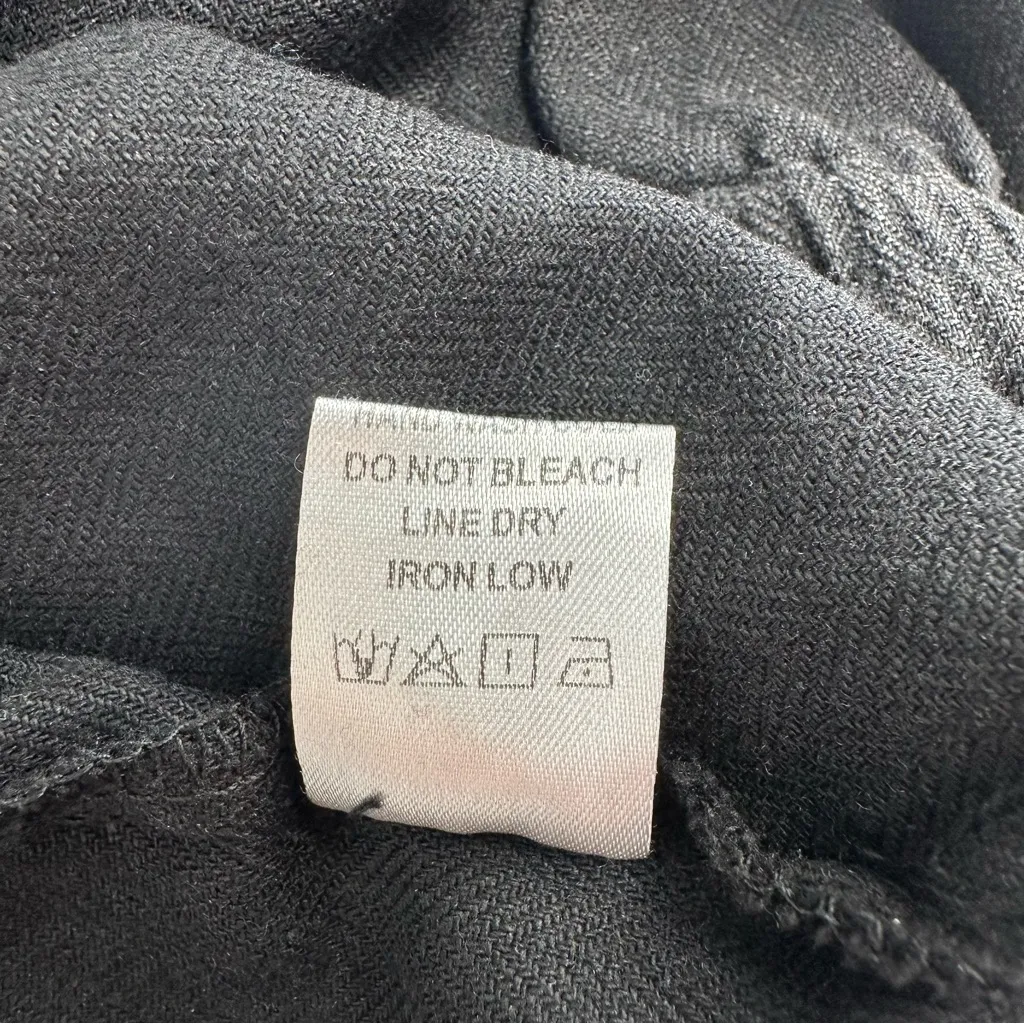 Heyson Black Mineral Wash Cargo Pants size 2X Elastic Waist Linen Cotton NWT Gray - Image 11