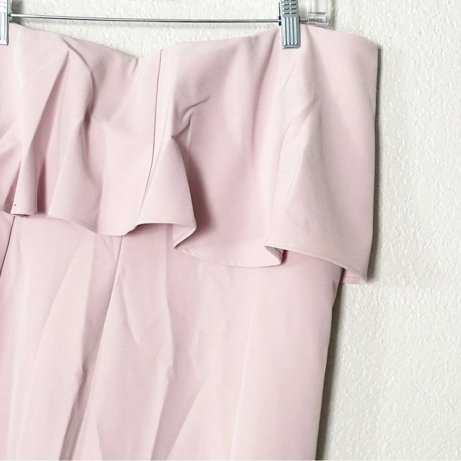 Show Me Your MuMu Monaco Ruffle‎ Gown Bridesmaid Dress - Image 5