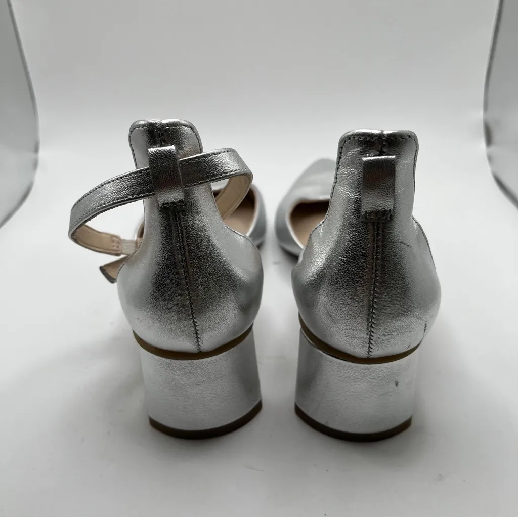 NWOB Paul Green Classic heels silvercoloured Women's WILLA Pump size UK 5 US 7.5 - Image 6