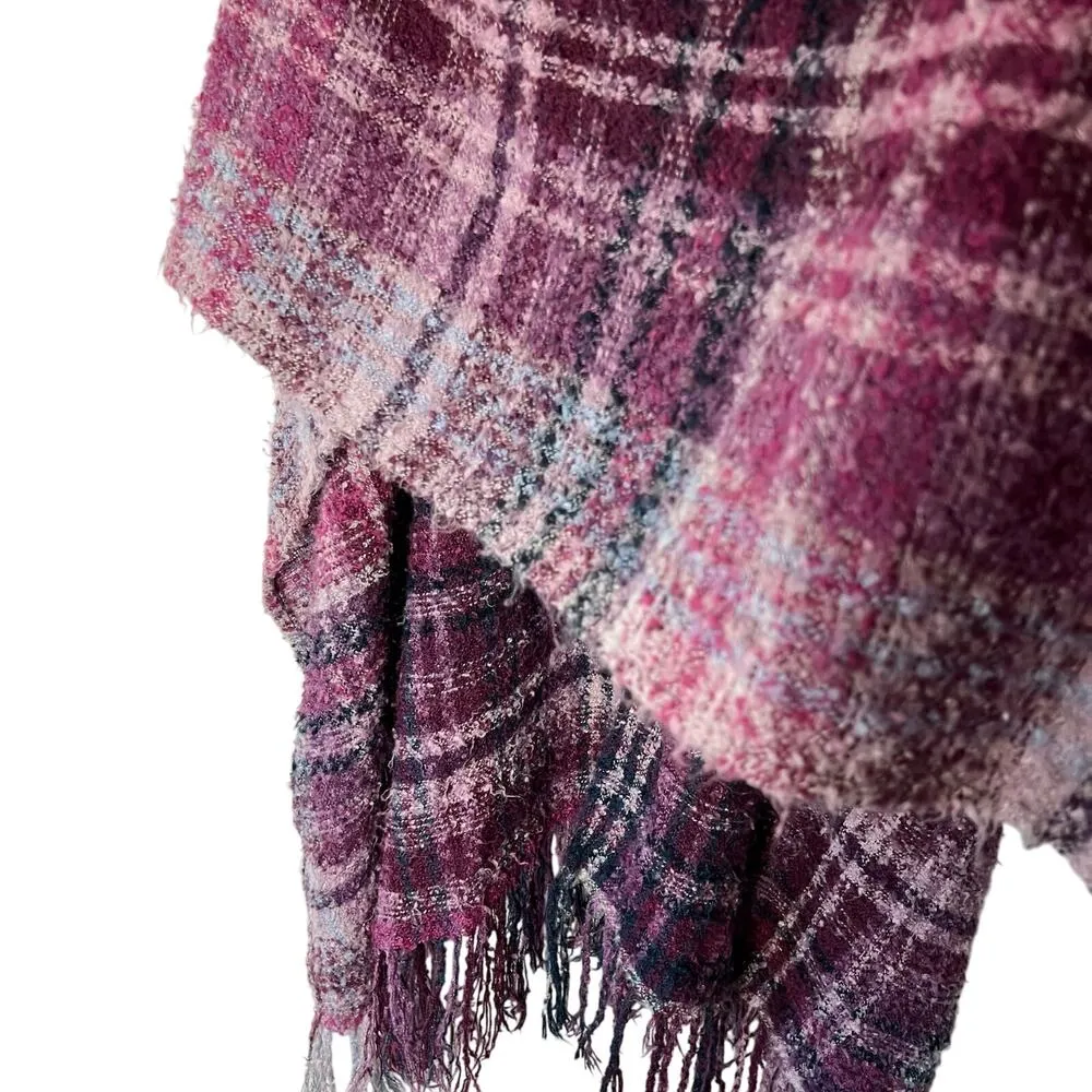 Woolrich Women's‎ Purple Knit Wrap Blanket/Poncho One Size - Image 3