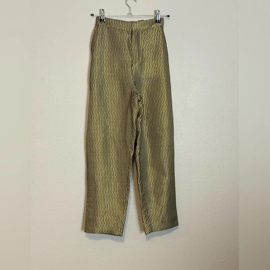 ANTHROPOLOGIE | MAEVE Women’s Melyssa Jacquard‎ Trousers Size XS - Image 4