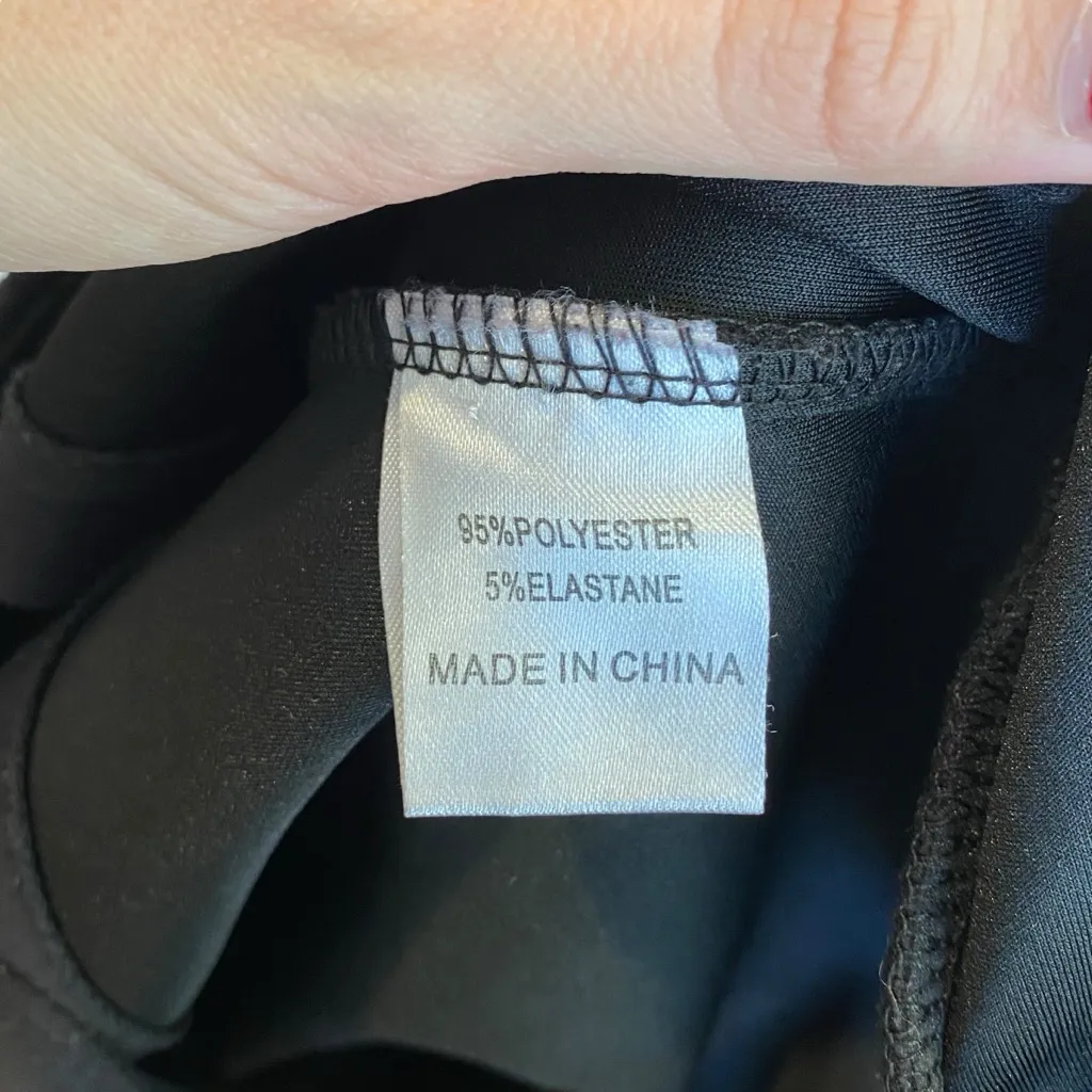 Seek The Label Faux Suede Mini Skirt/ Skort With Slit Front - Image 9