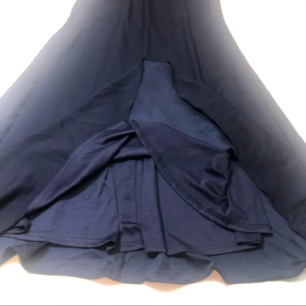 Hailey Paige 5900 bridemade halter maxi dress Size 4 Blue - Image 7