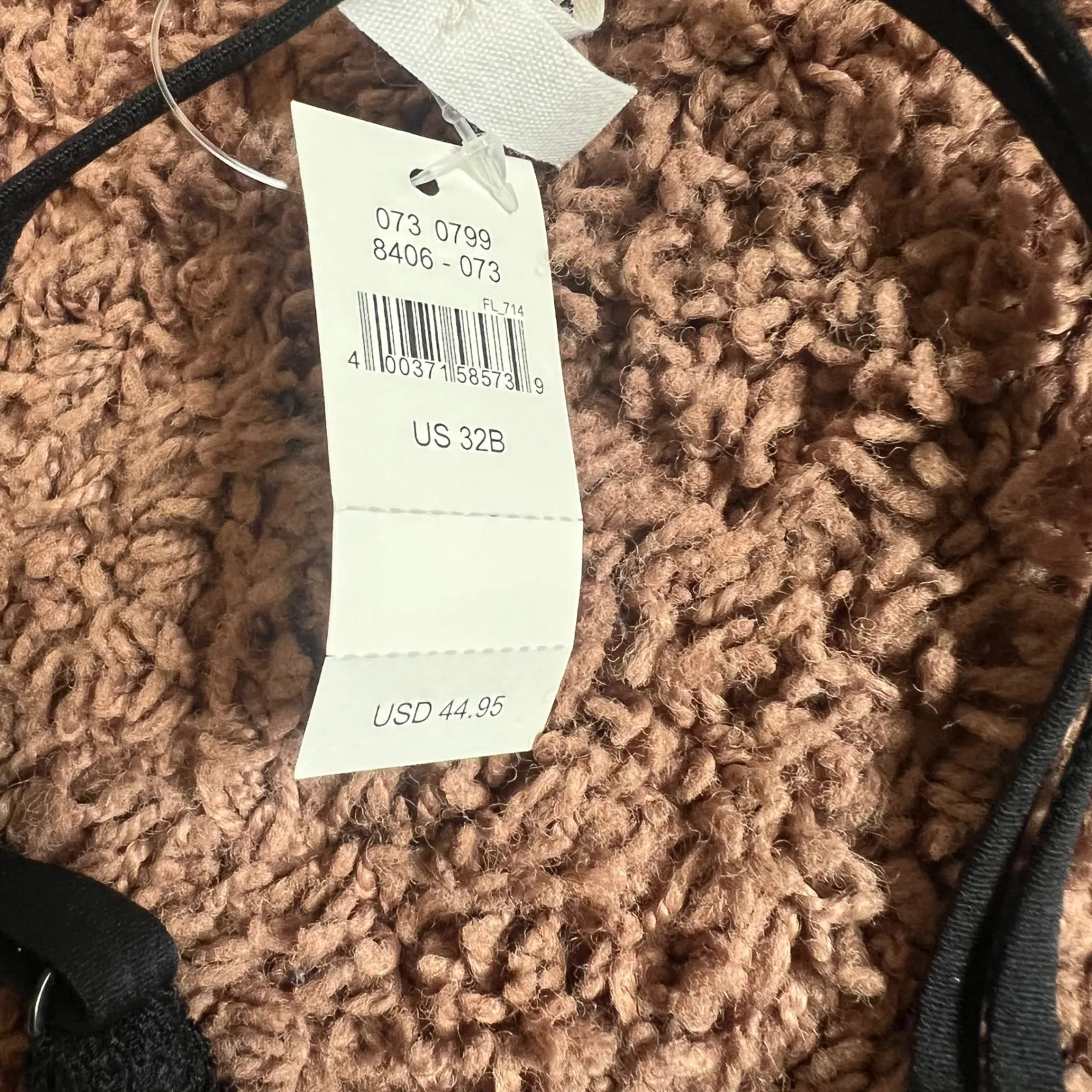 Aerie Black Lace Bralette Padded Wireless Everyday‎ Comfort Bra Size 32B NWT - Image 3