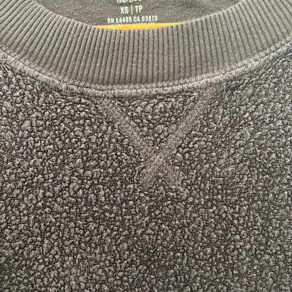 Aerie Cozy Good Vibes Inside Out Sweatshirt | Extra Small Oversized Fit - Image 5