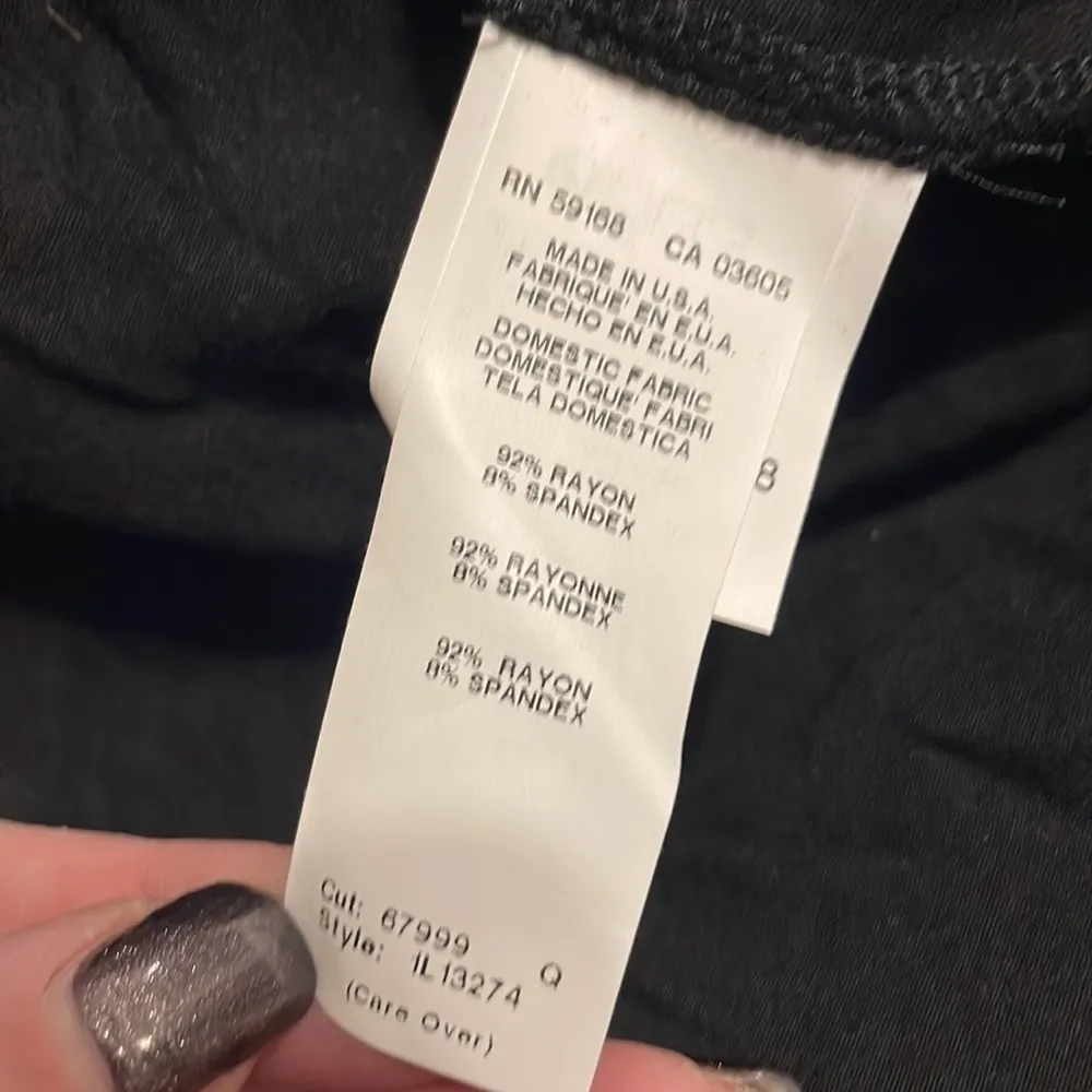 Karen Kane black layered XS tank. EUC. - Image 8