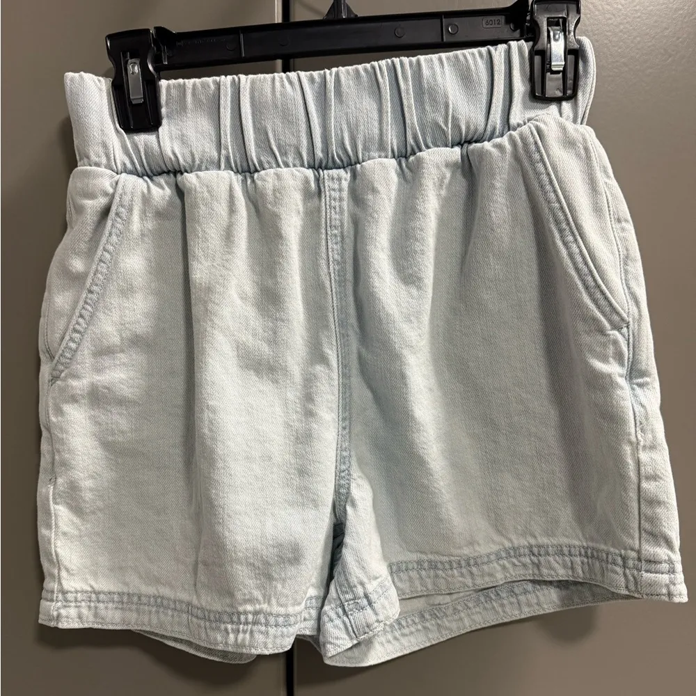 Topshop Blue High Waist Shorts Relaxed Fit! Women’s size 2! Perfect shape! - Image 2