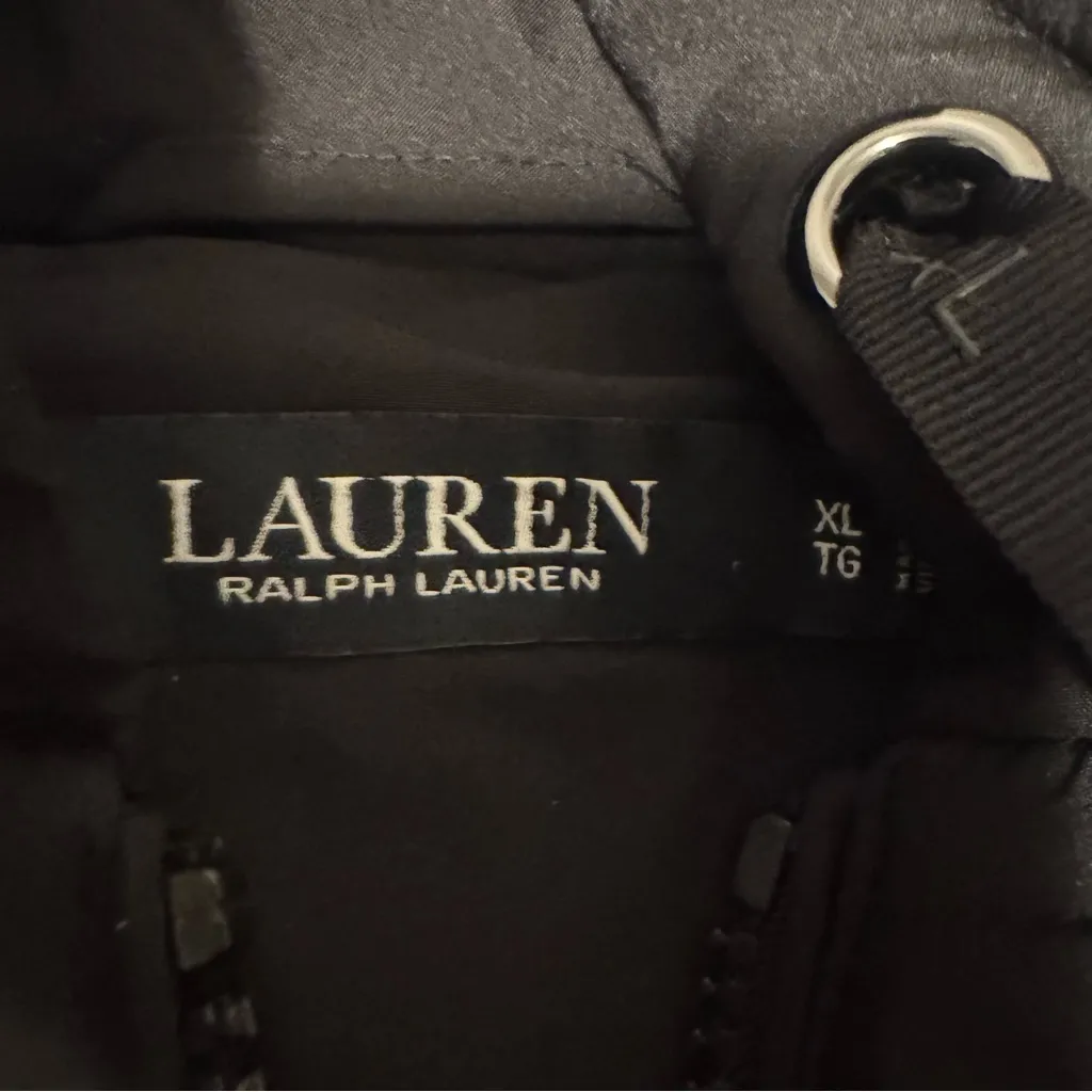 Ralph Lauren LRL Stretch Women’s Hooded Puffer Insulated Vest Black Sz XL NWT - Image 4