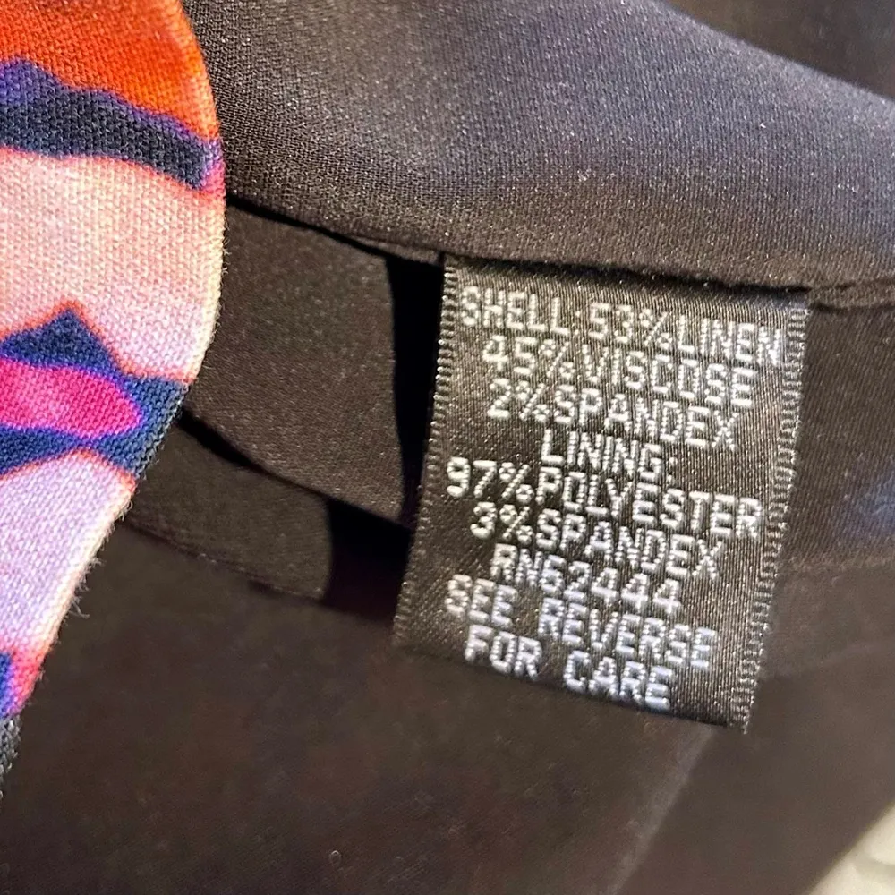 NICOLE MILLER Artelier Lauren Water Lily Ruched BodyCon  Dress Women’s Sz 10 - Image 10