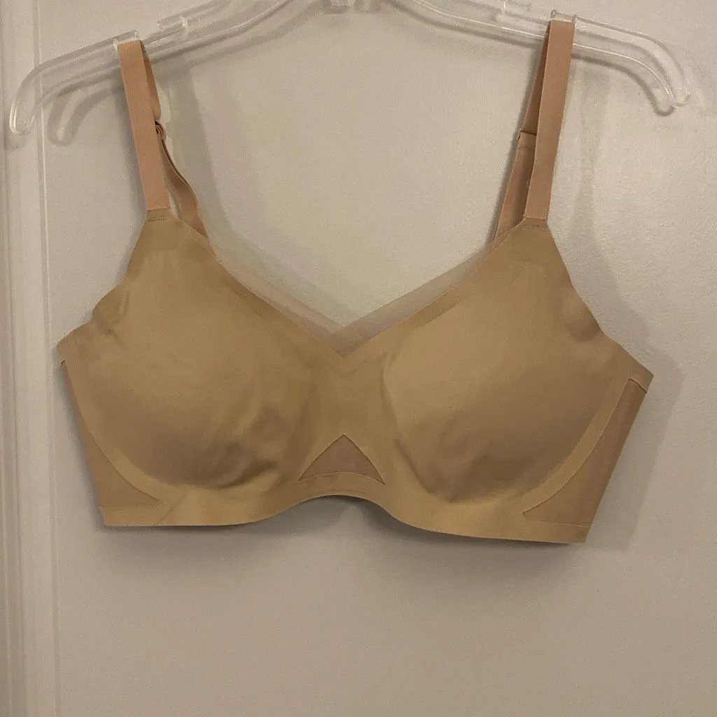 Honeylove crossover bra, size medium Tan - Image 2