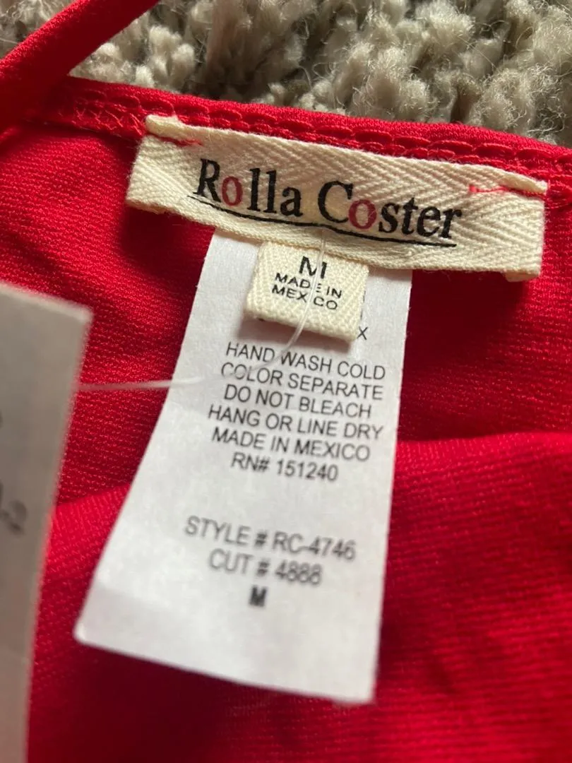 Rolla Coster Red Bodysuit  - Image 3