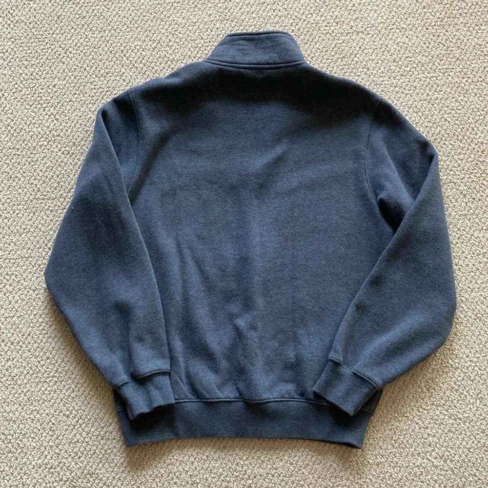 Sport-Tek Chi Kappa Phi Sorority Half Zip Sweater Soft Plush Grey Size Small EUC - Image 7