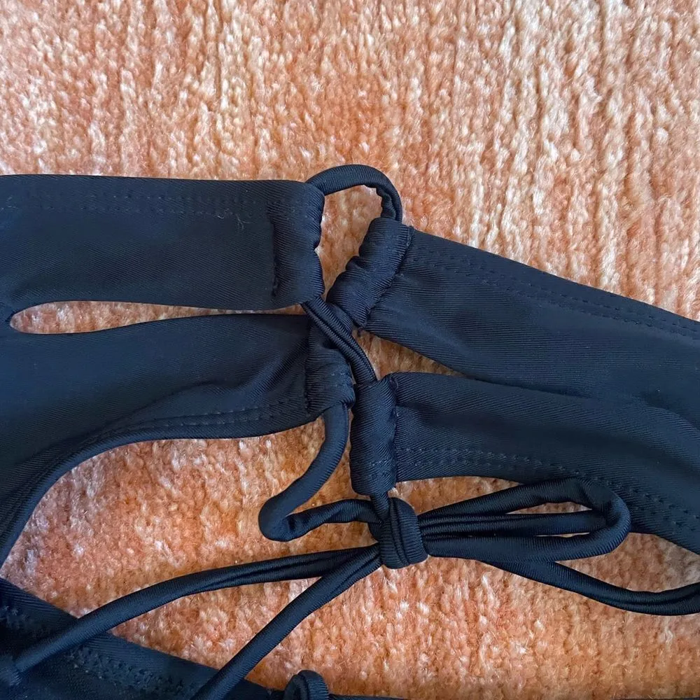 NWOT bikini bottom Black Size L - Image 3