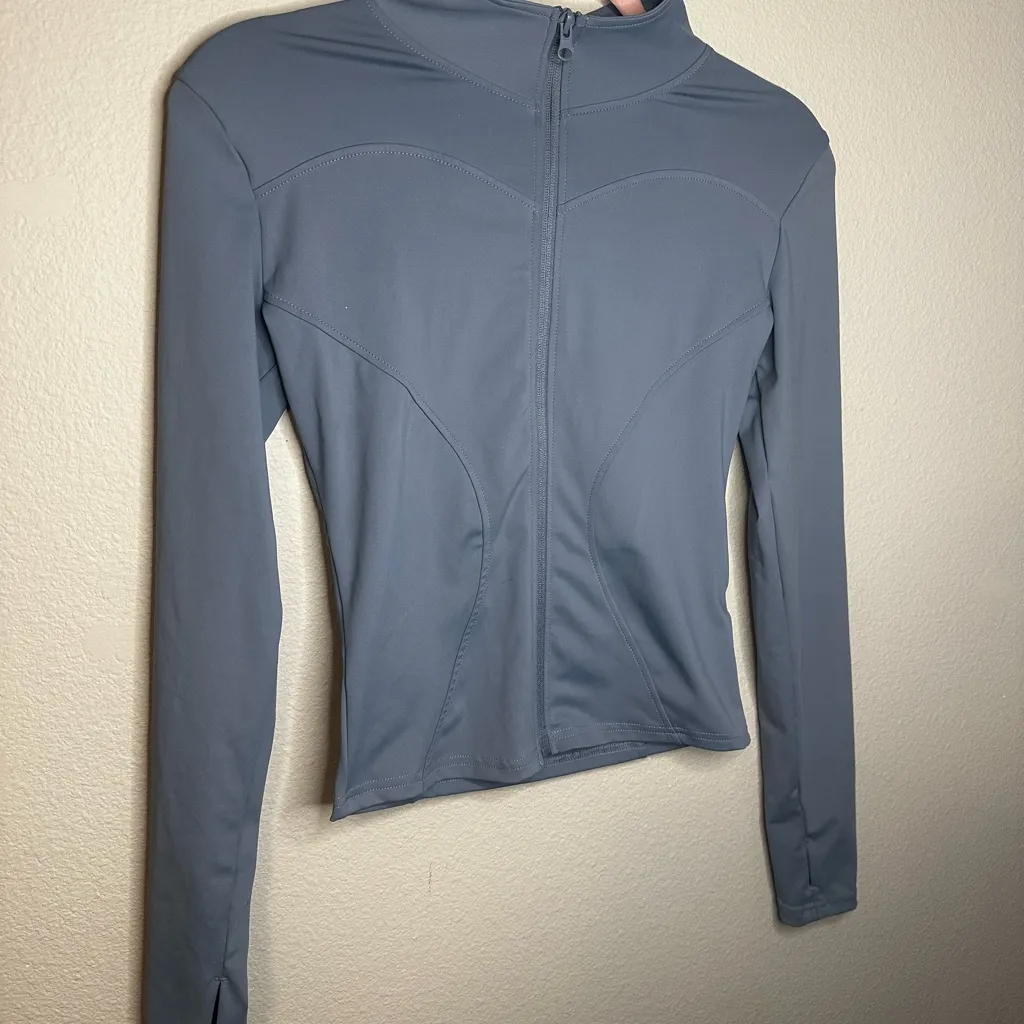 Women's Gray Zip - Image 3