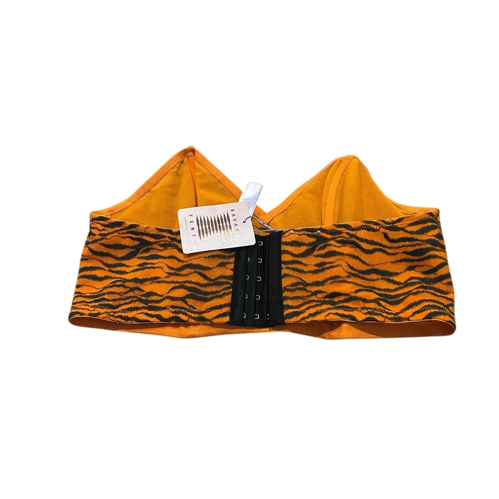 SAVAGE X FENTY all over me lace bandeau bralette nwt Size 2X - Image 5