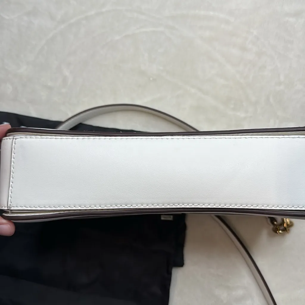 NWOT Karl Lagerfeld Paris Ivette Leather Monogram Shoulder Bag- NEW WITHOUT TAGS - Image 9