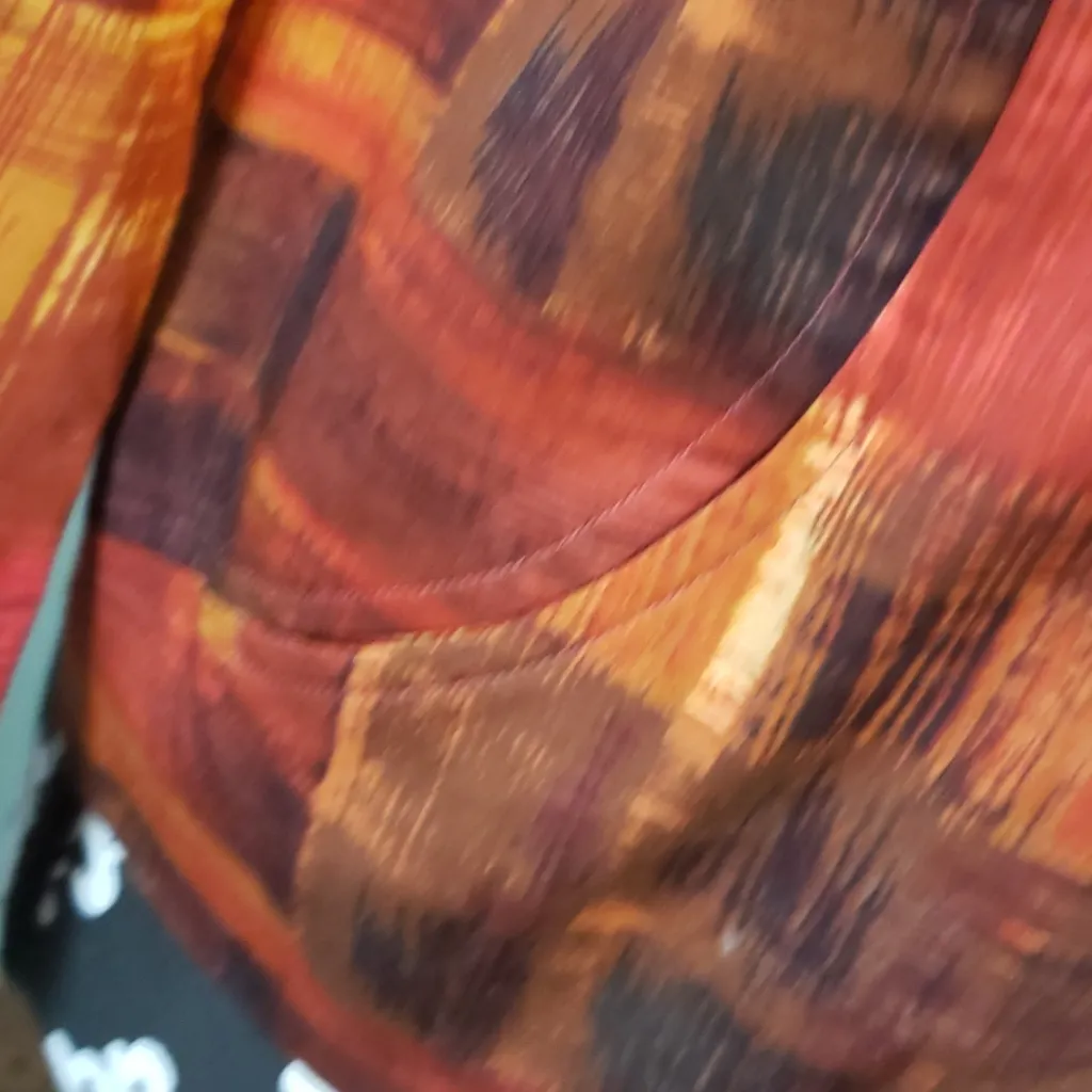 Pendleton red southwestern zip jacket with pockets NWOT - Image 14