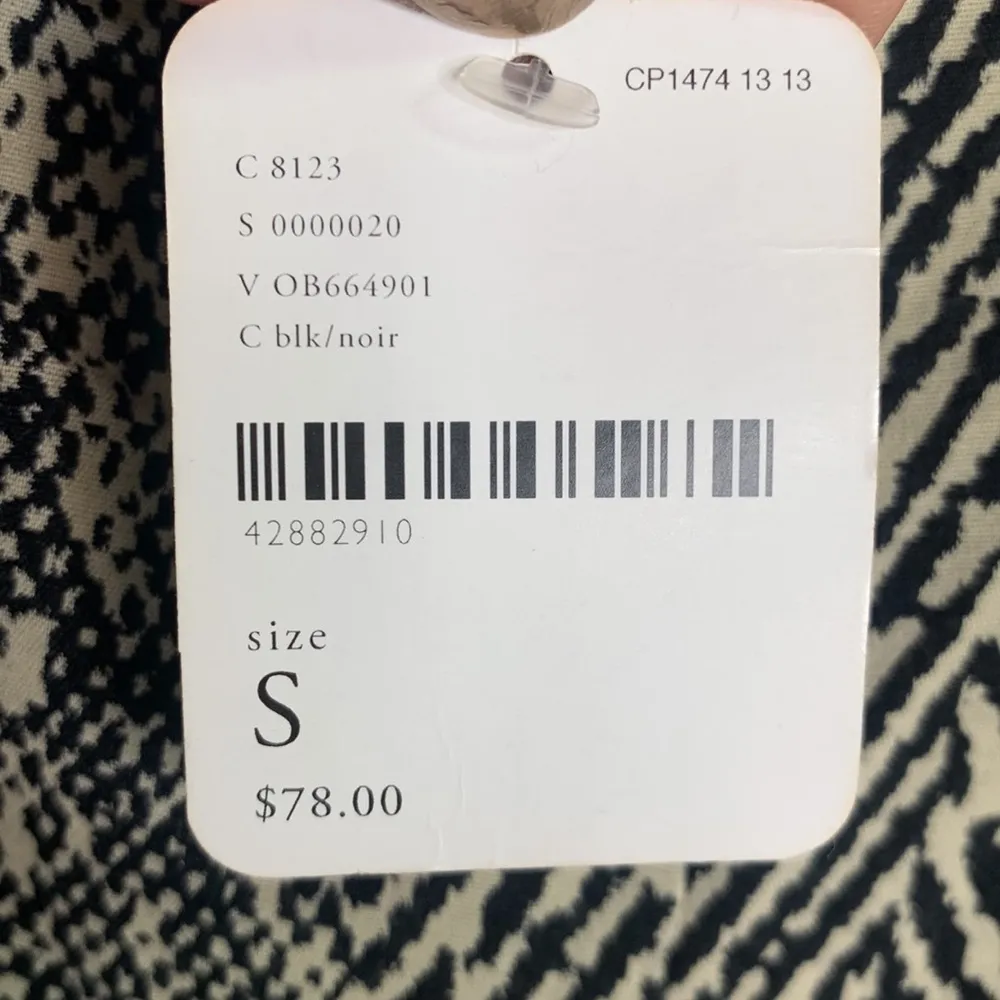 Free People High-Rise Leggings Skinny Stir-up Animal Print Pants W-760 Sz S - Image 6