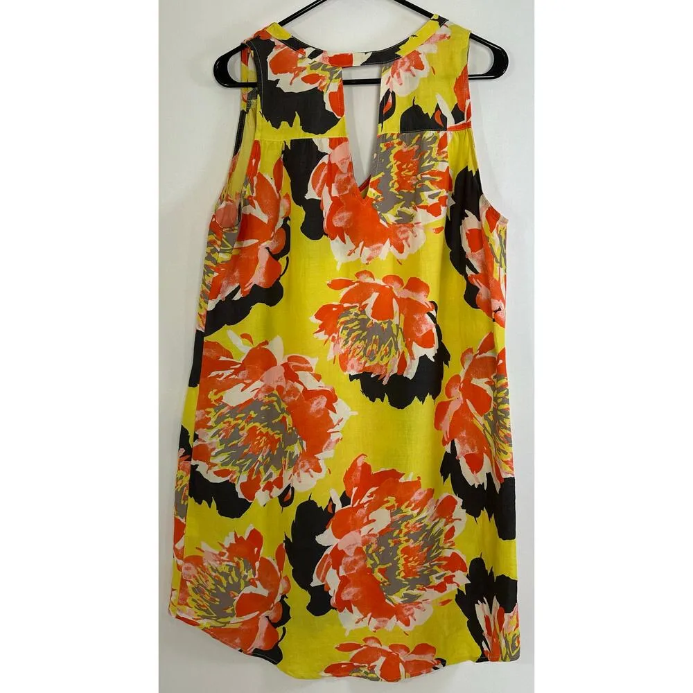 Uncle Frank Size Large Bold Floral Sleeveless Shift Dress Colorful Anthropologie - Image 7