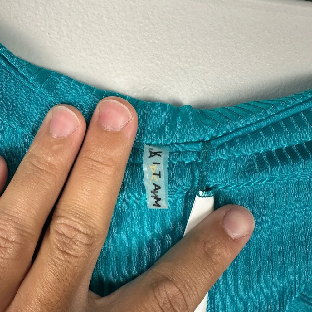 Vitamin A Sienna Tank Bikini Top and Cali High Leg Full Bottom Set Women’s Sz M - Image 12