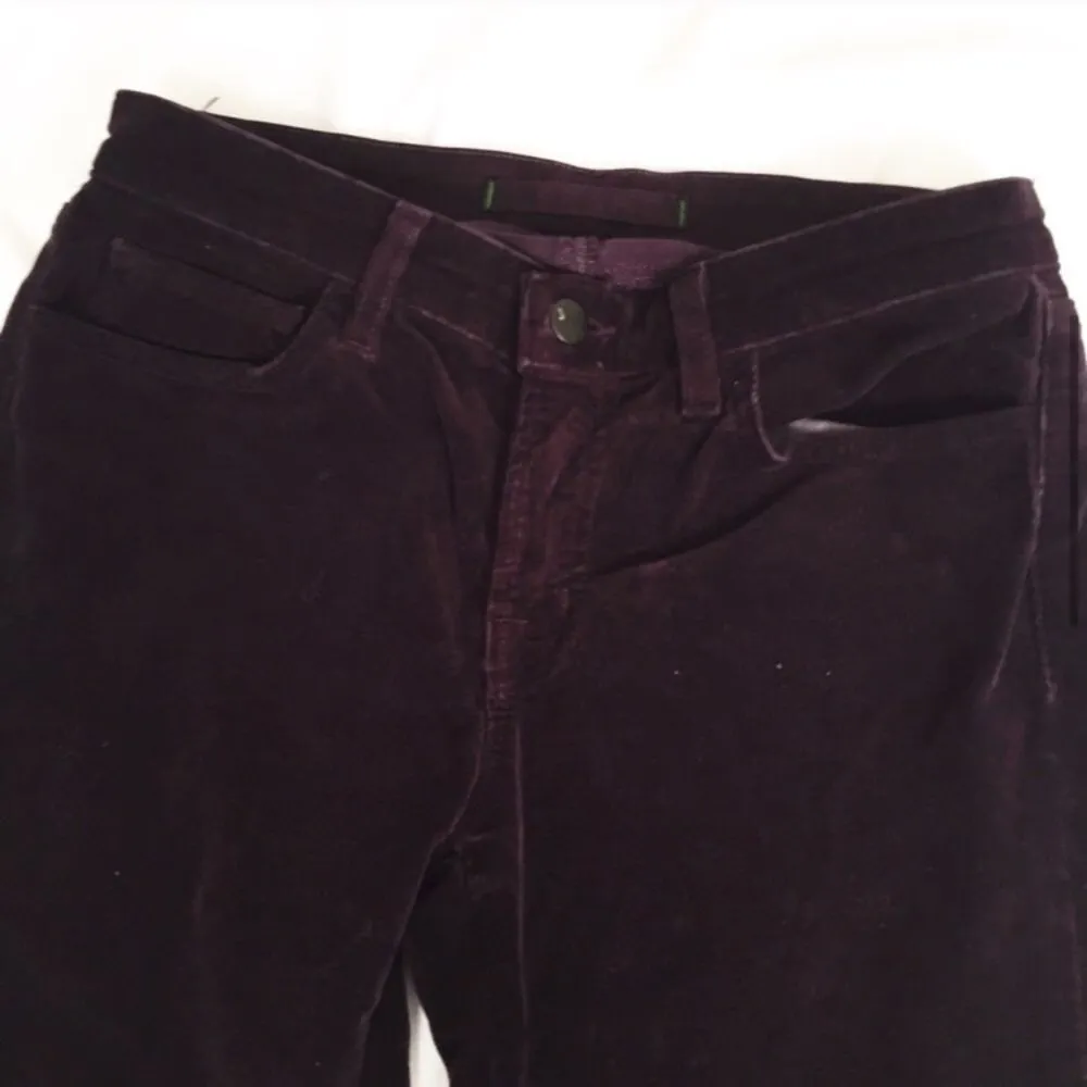 J Brand Mid Rise Corduroy Pants Sz 27 Skinny Jean Style - Image 4