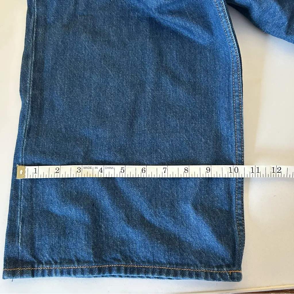 A & F Classic Blue Wide-Leg Women Jeans 26 or size 2 - Image 9