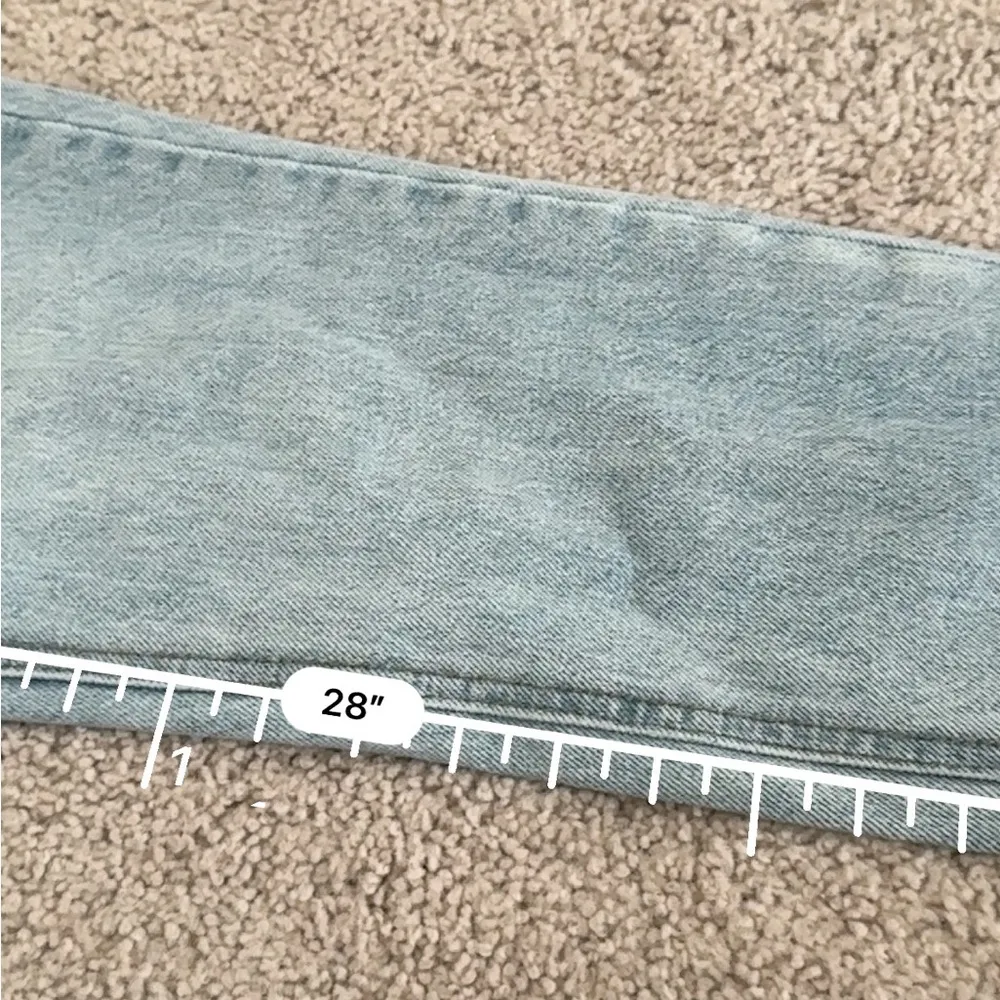 John Galt brandy Melville straight leg high rise jeans - Image 5