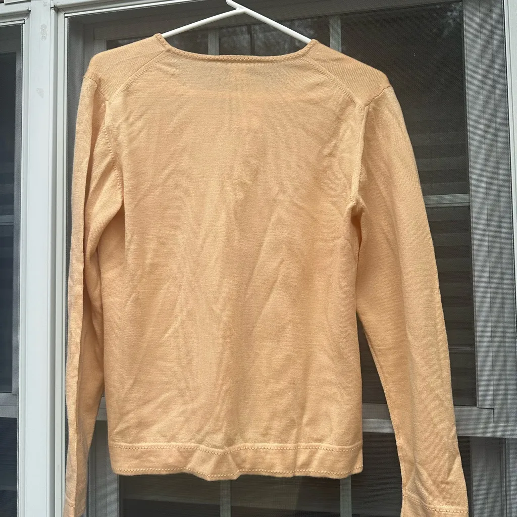 Vintage The Work Saks Fifth Avenue Womens Merino wool sweater Size Large NWT - Image 3