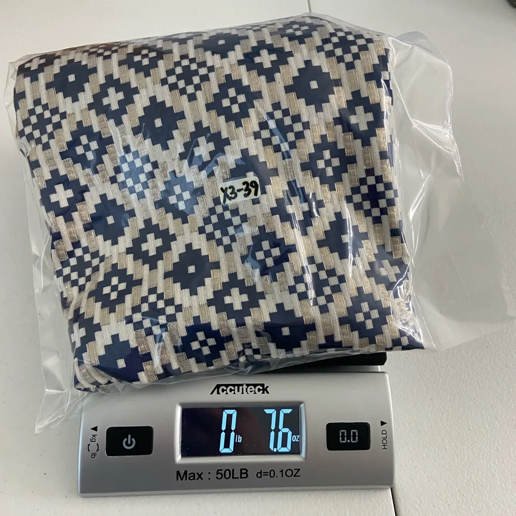 NWOT‎ J. Crew women’s navy white gold metallic geometric lined zip mini skirt 4 - Image 7