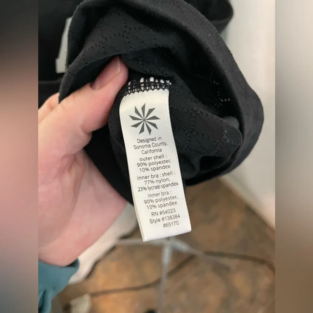 Athleta hidden agenda bra tank size‎ small - Image 8