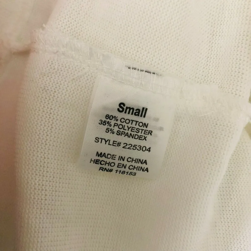 Poof Womens Hoodie Pullover Fleece Soft Snake Print Green White Size S - Image 4