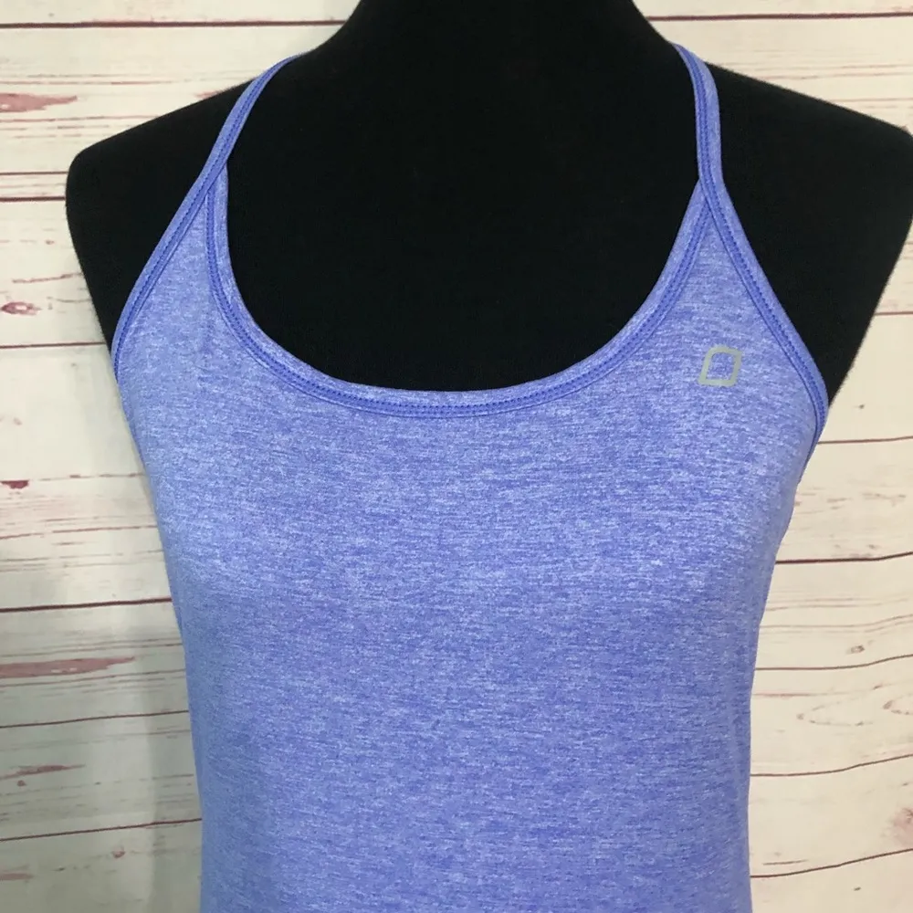 Lorna Jane Periwinkle Strappy Racerback  Workout Tank - Image 2