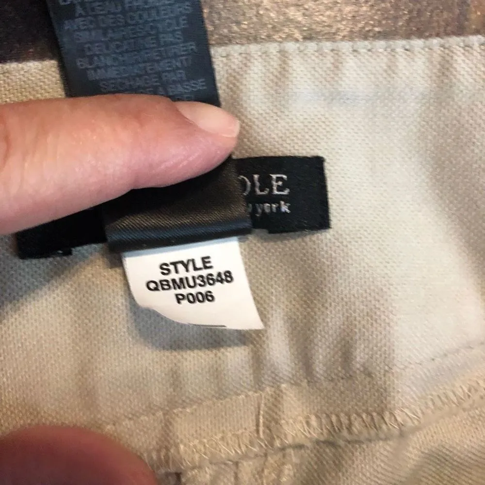 Kenneth Cole Khaki Women’s Pants Size 8 - Image 9