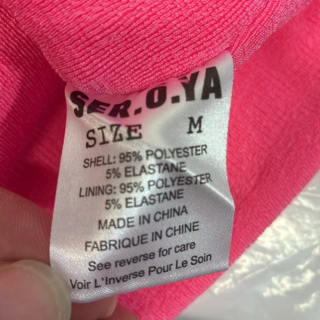 SER.O.YA Delta Pink Sleeveless Dress | Medium - Image 14