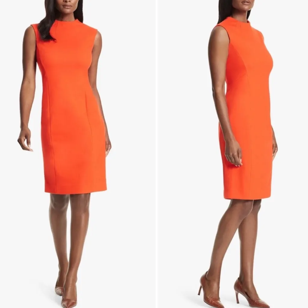 NEW MM Lafleur The Greenlay Dress—Textured Ponte 10 - Image 5