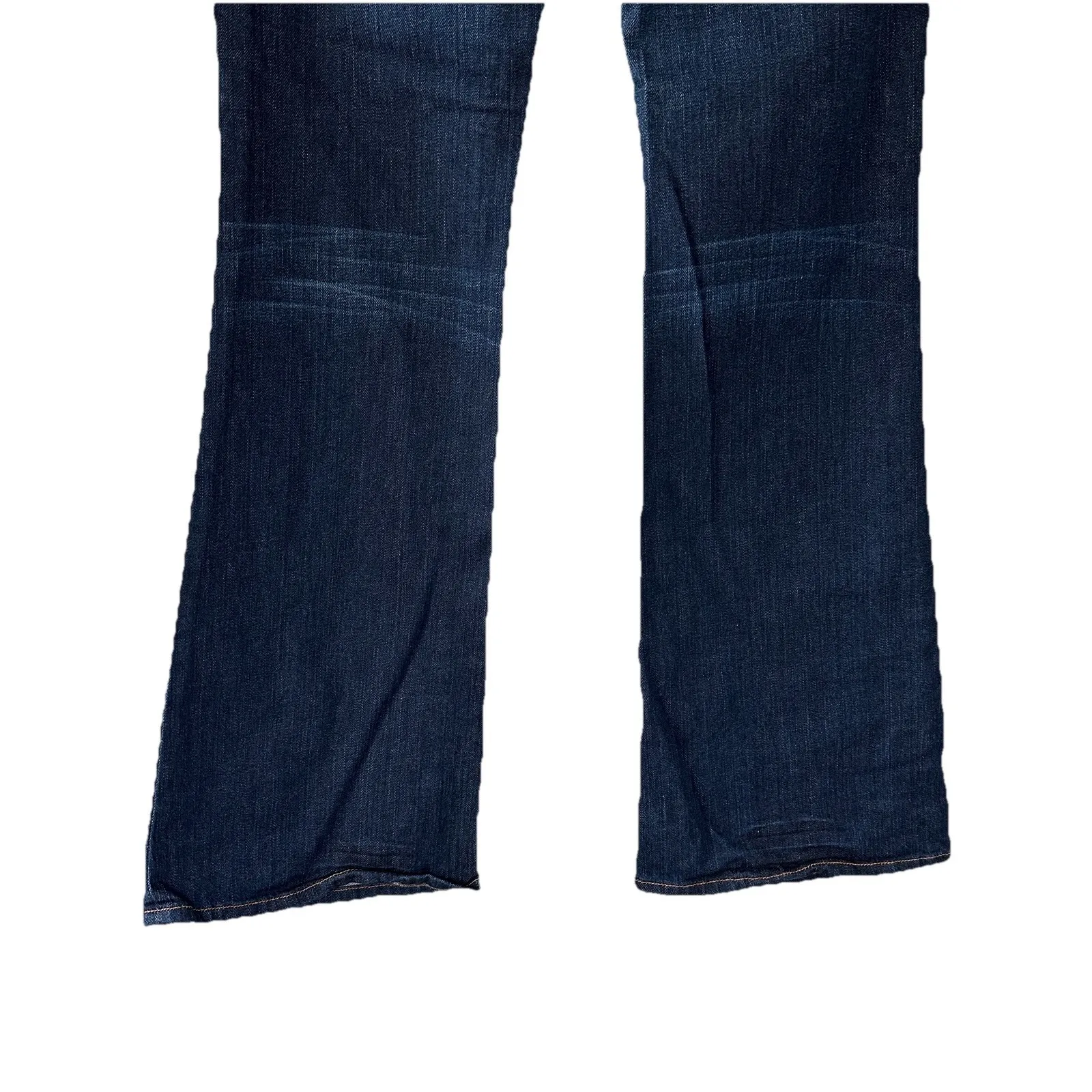 VTG U by Yanuk Flared Bootcut Blue Jeans Embellished Firefly 29 Dark Wash 90s - Image 5