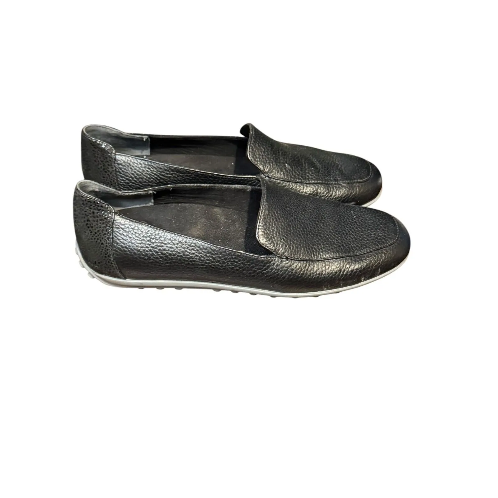 Vionic Womens Shoes Elora Loafer Leather Slip On Round‎ Toe Casual Black Size 9 - Image 4