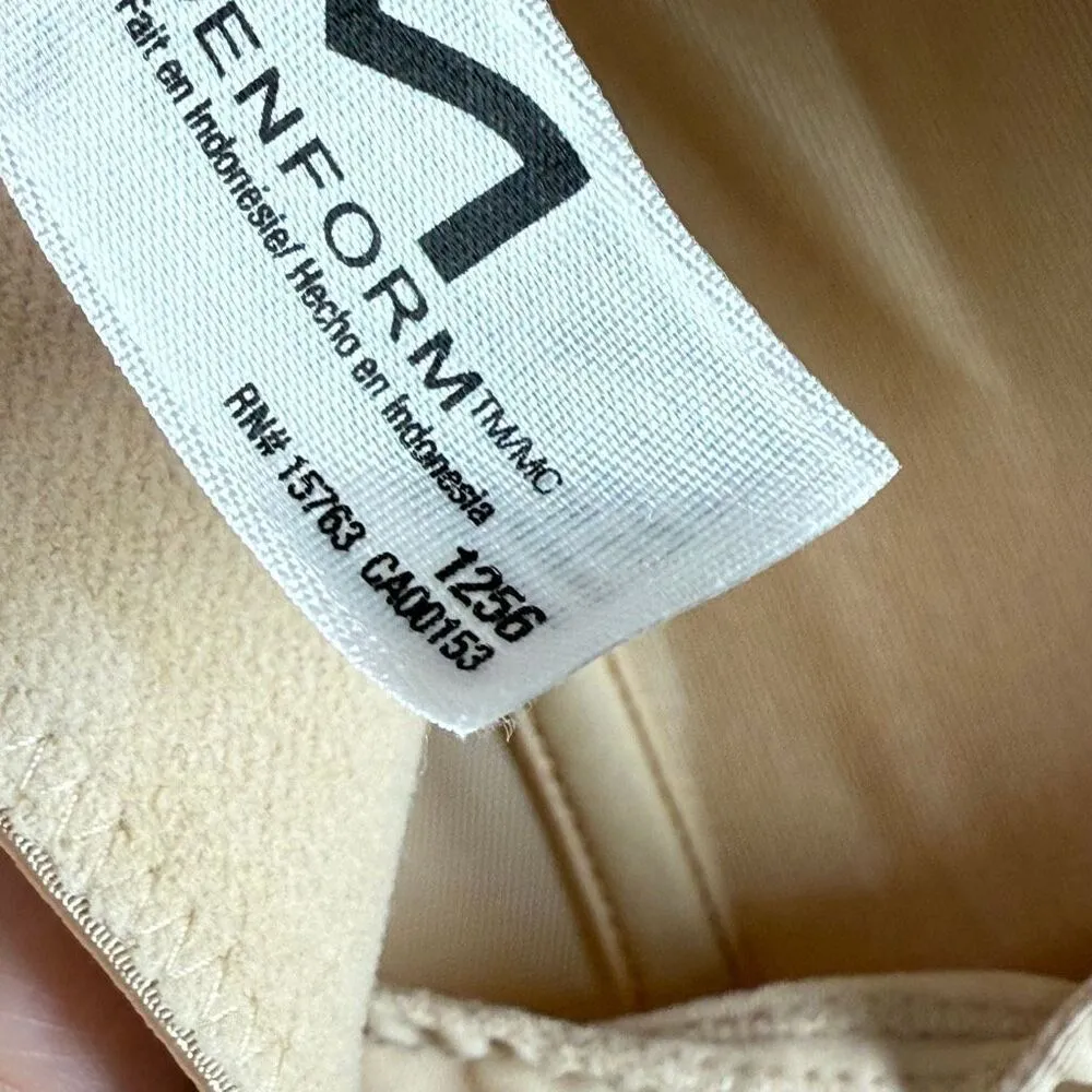 Maidenform Tummy Control Shapewear Bodysuit Convertible Built-In Underwire Bra s - Image 7