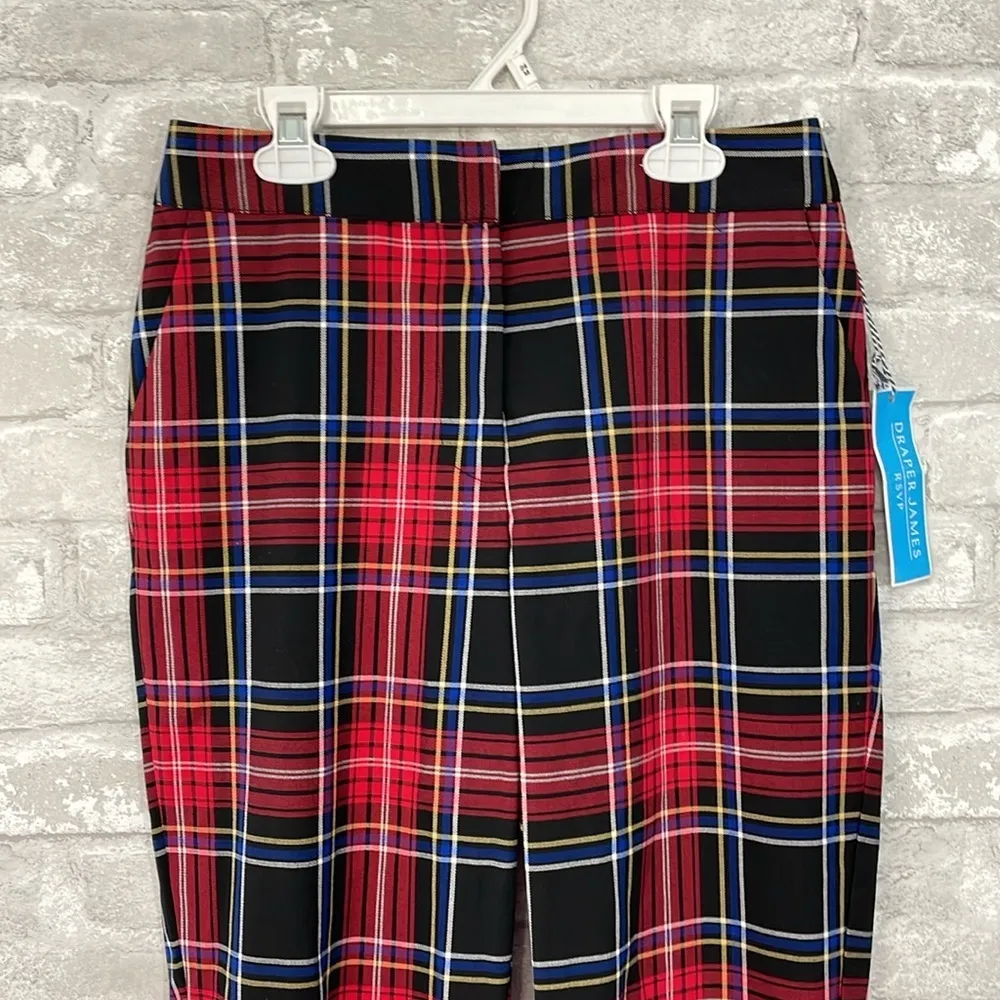 Draper James Red Plaid Pants - Image 2