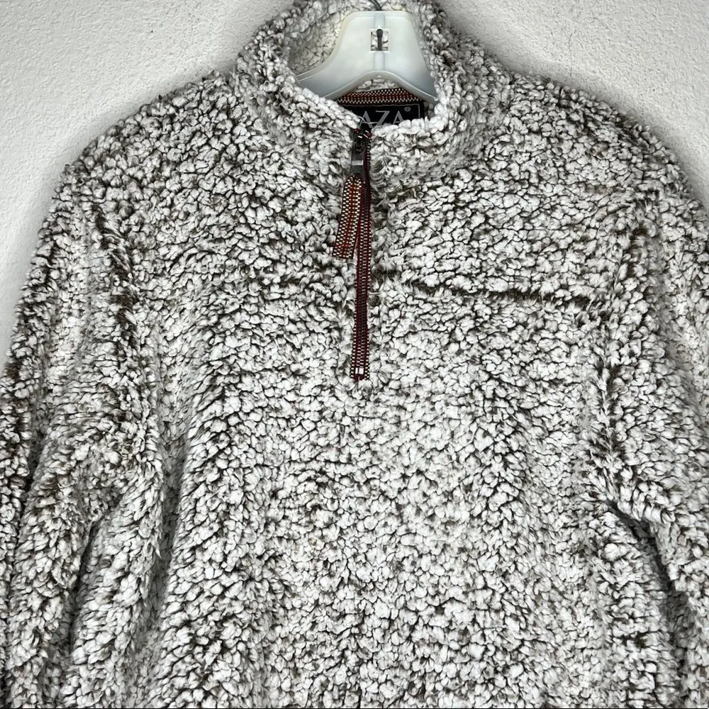 Paaza Pullover Sherpa Jacket Size XL - Image 2