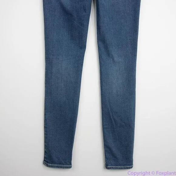 NEW Madewell Tall Curvy High-Rise Skinny Jeans‎ in Wendover Wash: TENCEL, 24T - Image 9