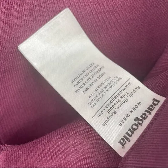 Patagonia Women's‎ Pants Size 6 Maroon - Image 7