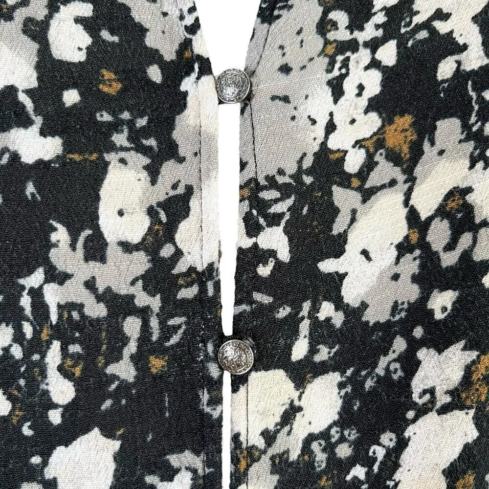 Free People‎ All The Right Ruffles Romper in Ivory Black, Size XS - Image 15