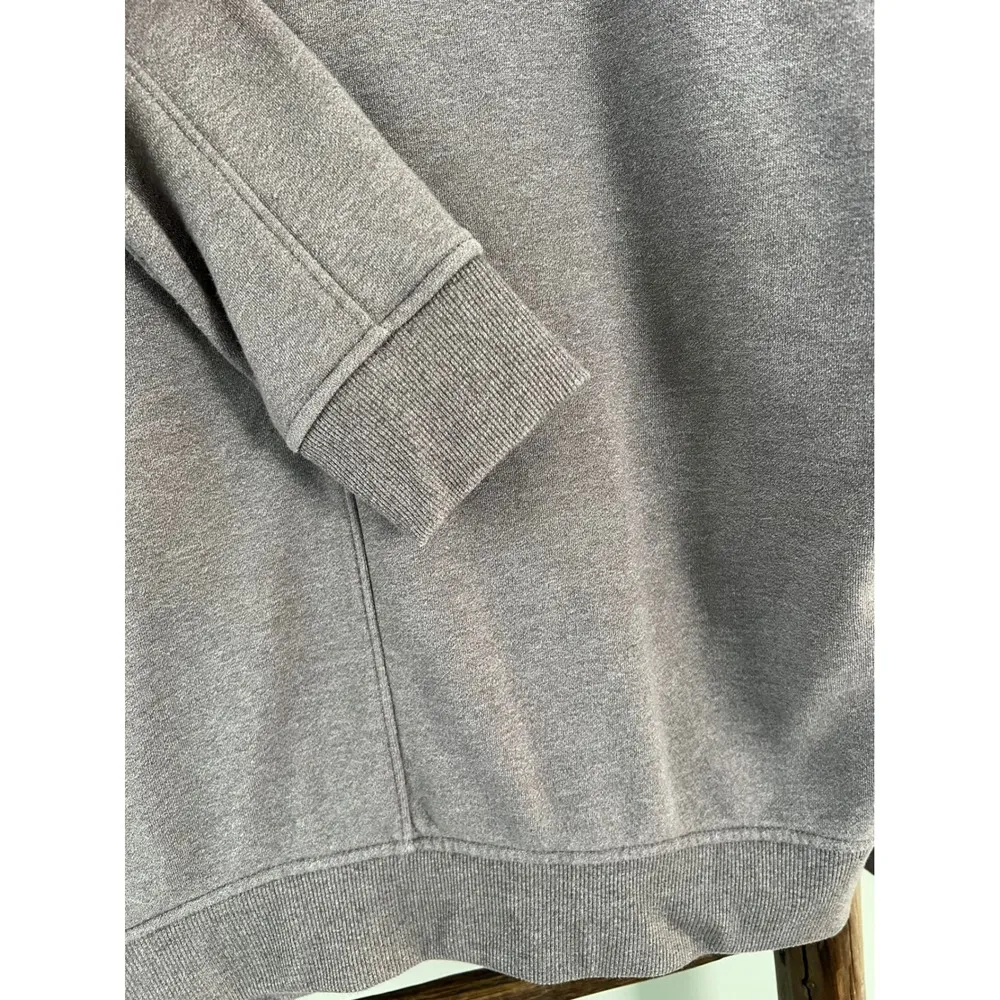 Under Armour  Full Zip Jacket Athletic Warm Up Pockets Gray Size S - Image 5